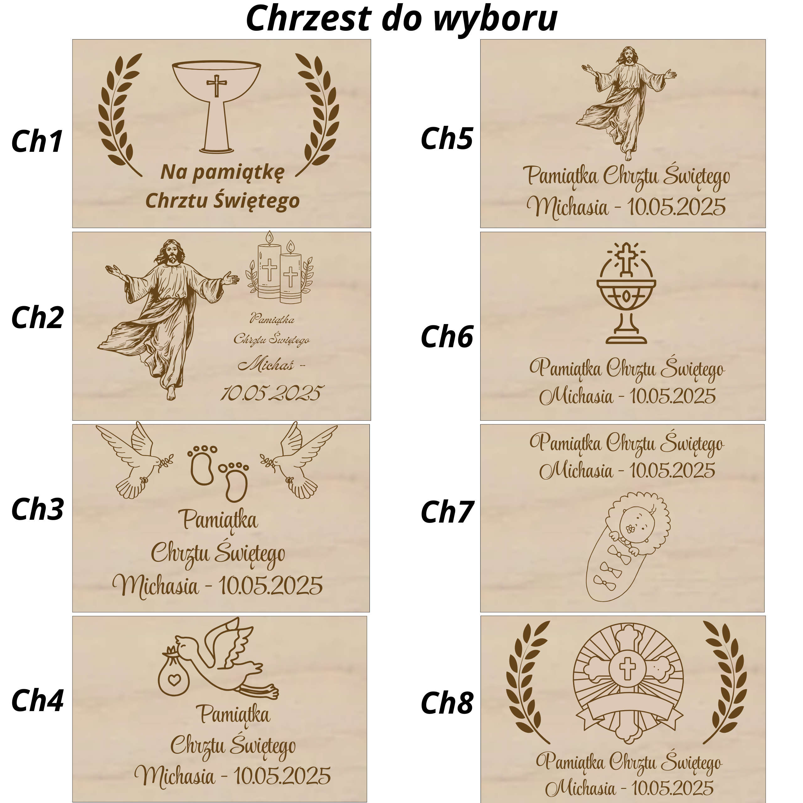 Drewniane pudełko z grawerem, na czekoladki Merci lub kartki życzeniowe, 21,5x17,8x2,8 - obrazek 10