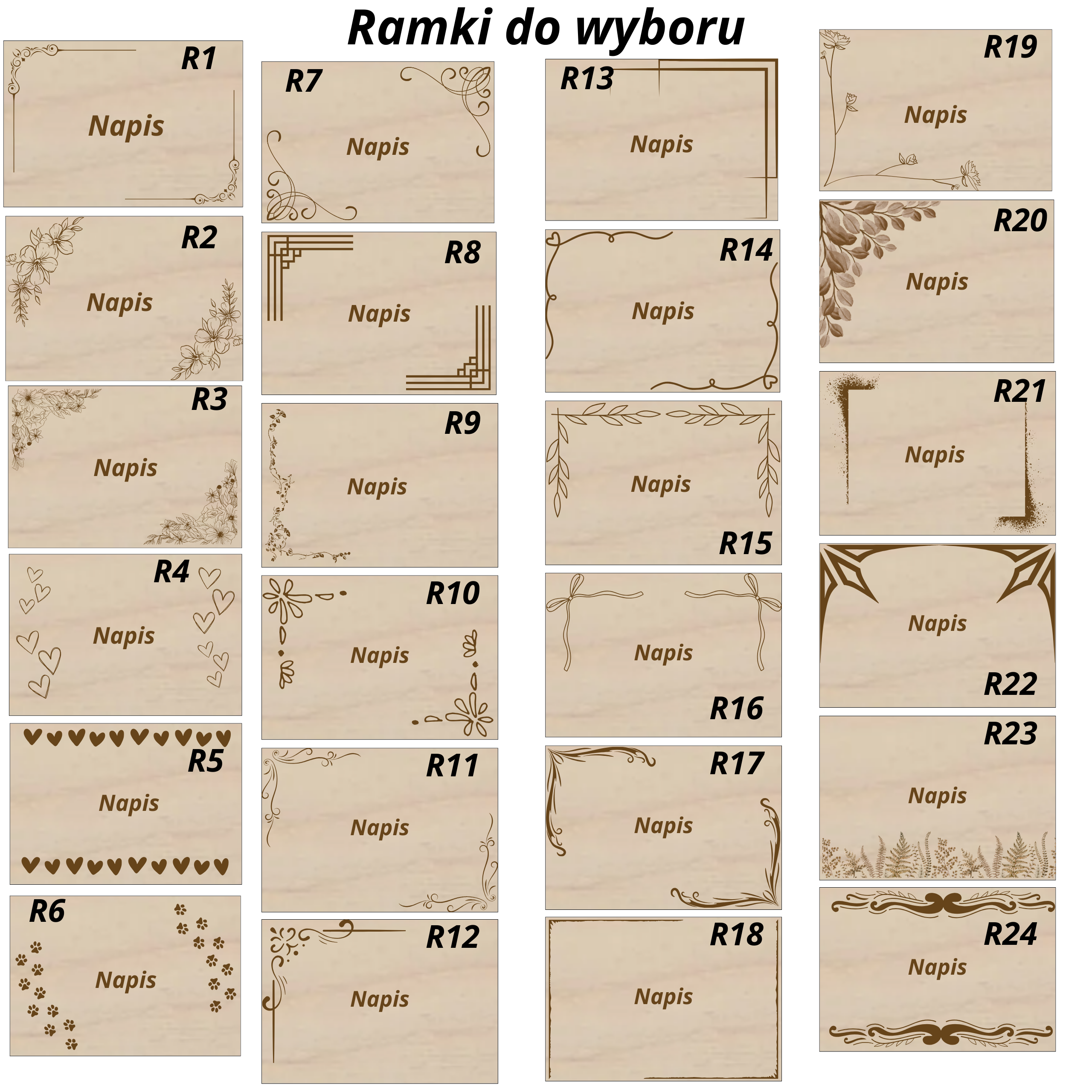 Drewniane pudełko z grawerem, na skarby 30x20x13 - obrazek 8
